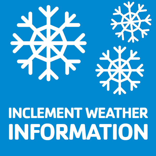 Inclement Weather Information 
