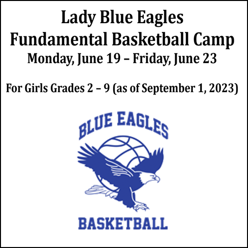  Lady Blue Eagles Basketball Camp