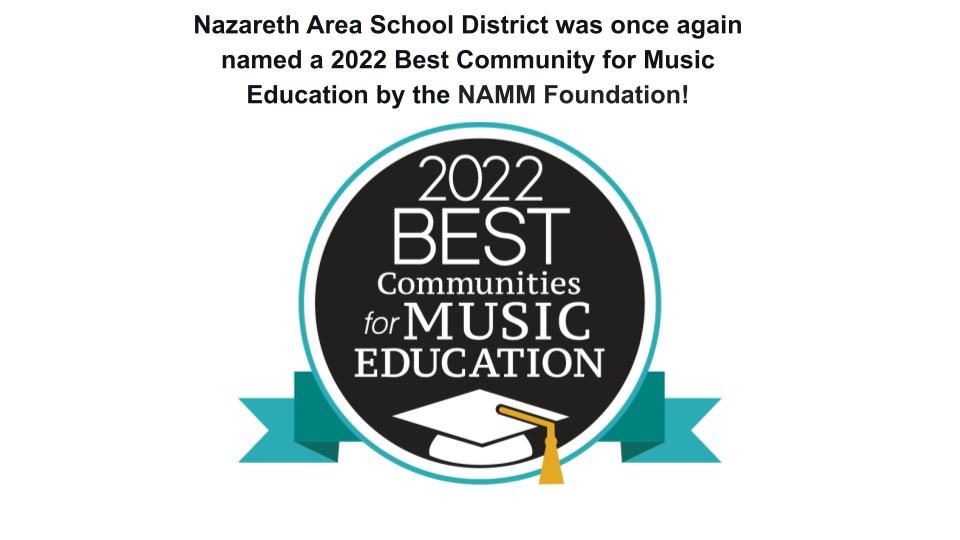  Best Communities for Music Education Award
