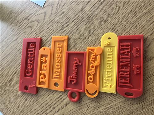 3d keychain
